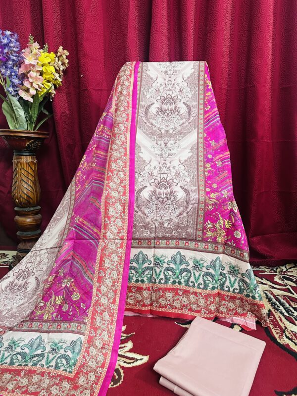 Zam Zam Swiss Cotton Lawn Collection (Pink)